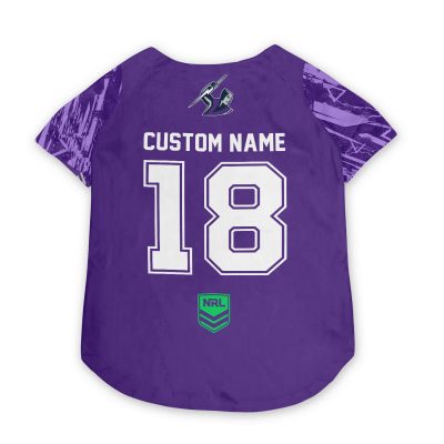 Melbourne Storm Personalized Pet Baseball Jersey Gift For Fans