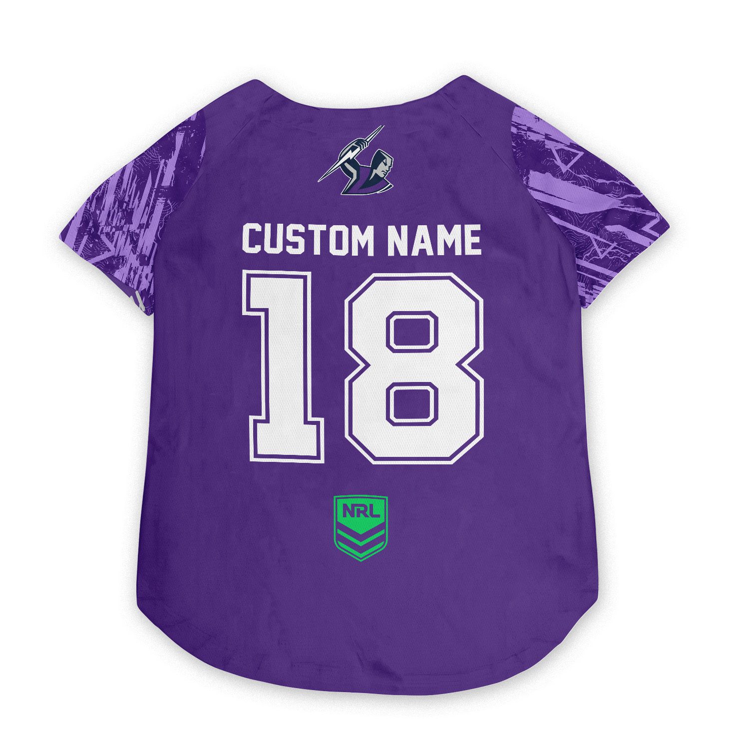 Melbourne Storm Personalized Pet Baseball Jersey Gift For Fans Melbourne Storm Personalized Pet Baseball Jersey Gift For Fans