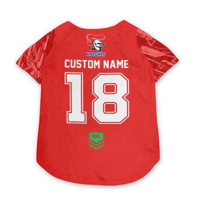 Newcastle Knights Personalized Pet Baseball Jersey Gift For Fans