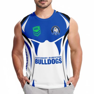 Canterbury-Bankstown Bulldogs Personalized Tank Top Gift For Fans