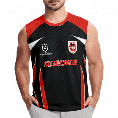 St. George Illawarra Dragons Personalized Tank Top Gift For Fans
