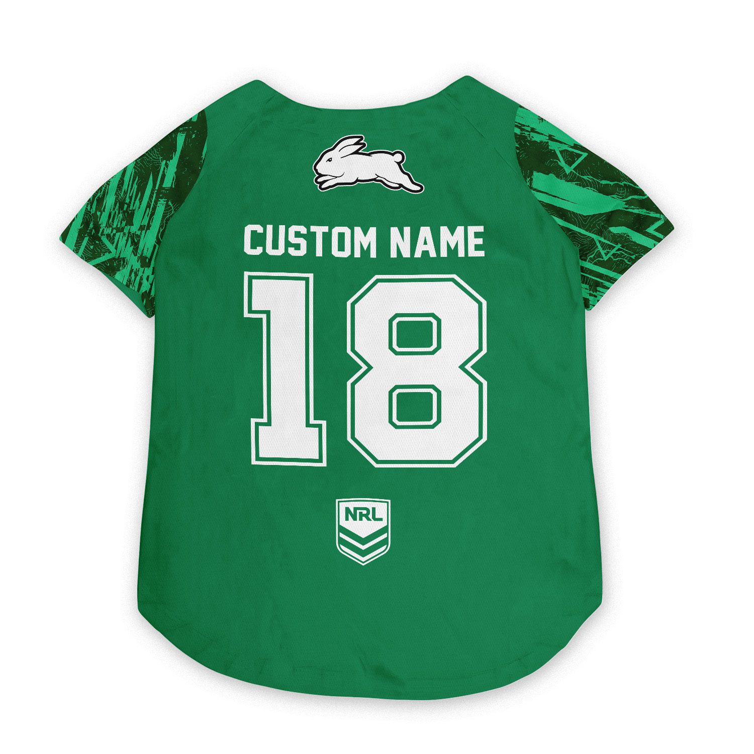 South Sydney Rabbitohs Personalized Pet Baseball Jersey Gift For Fans South Sydney Rabbitohs Personalized Pet Baseball Jersey Gift For Fans