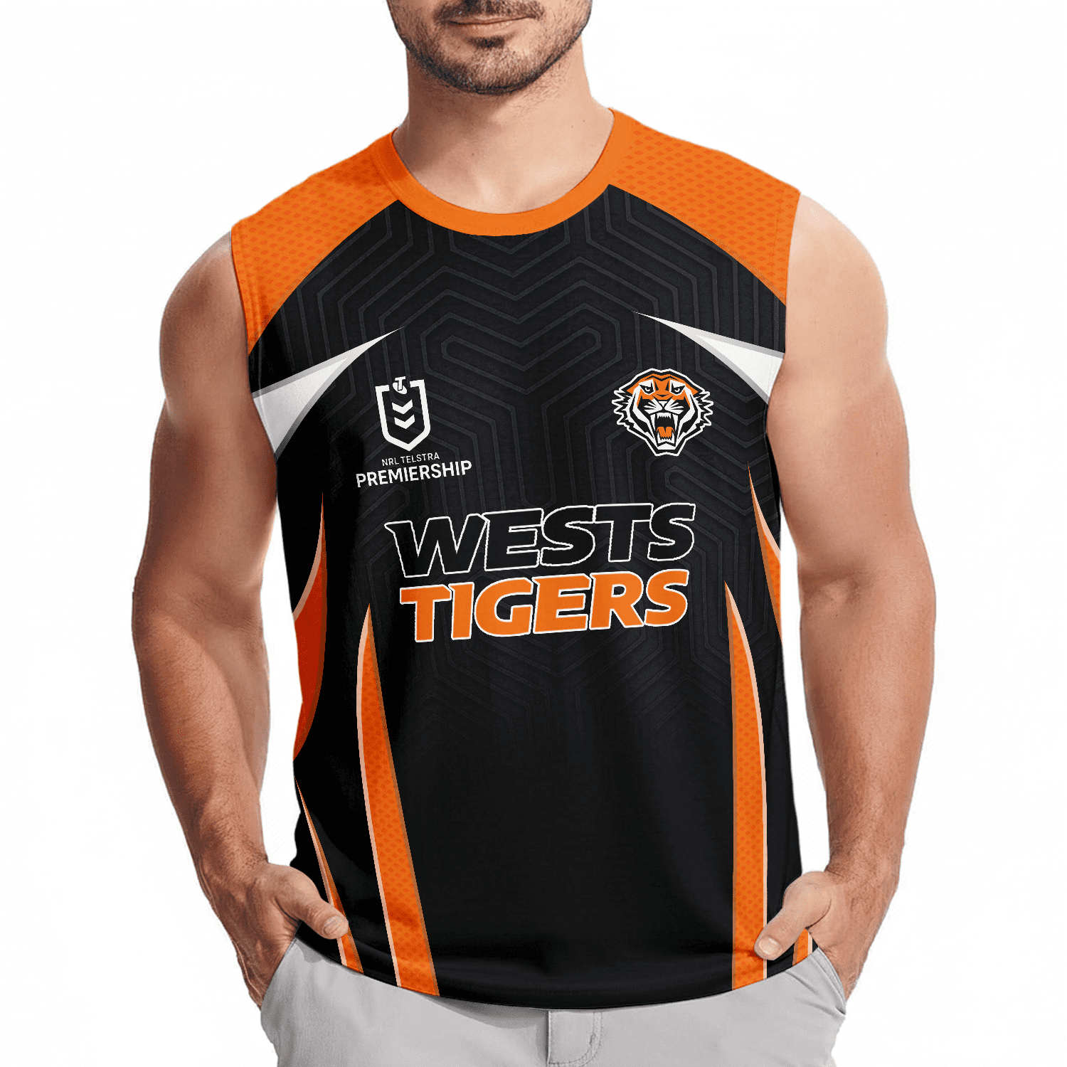 Wests Tigers Personalized Tank Top Gift For Fans Wests Tigers Personalized Tank Top Gift For Fans