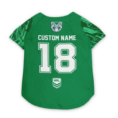 New Zealand Warriors Personalized Pet Baseball Jersey Gift For Fans