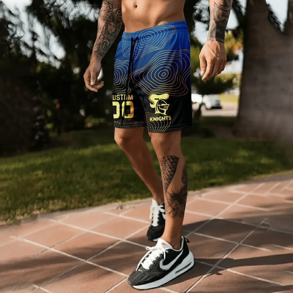 Newcastle Knights Personalized Short Pants Gift For Fans Newcastle Knights Personalized Short Pants Gift For Fans
