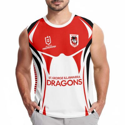 St. George Illawarra Dragons Personalized Tank Top Gift For Fans