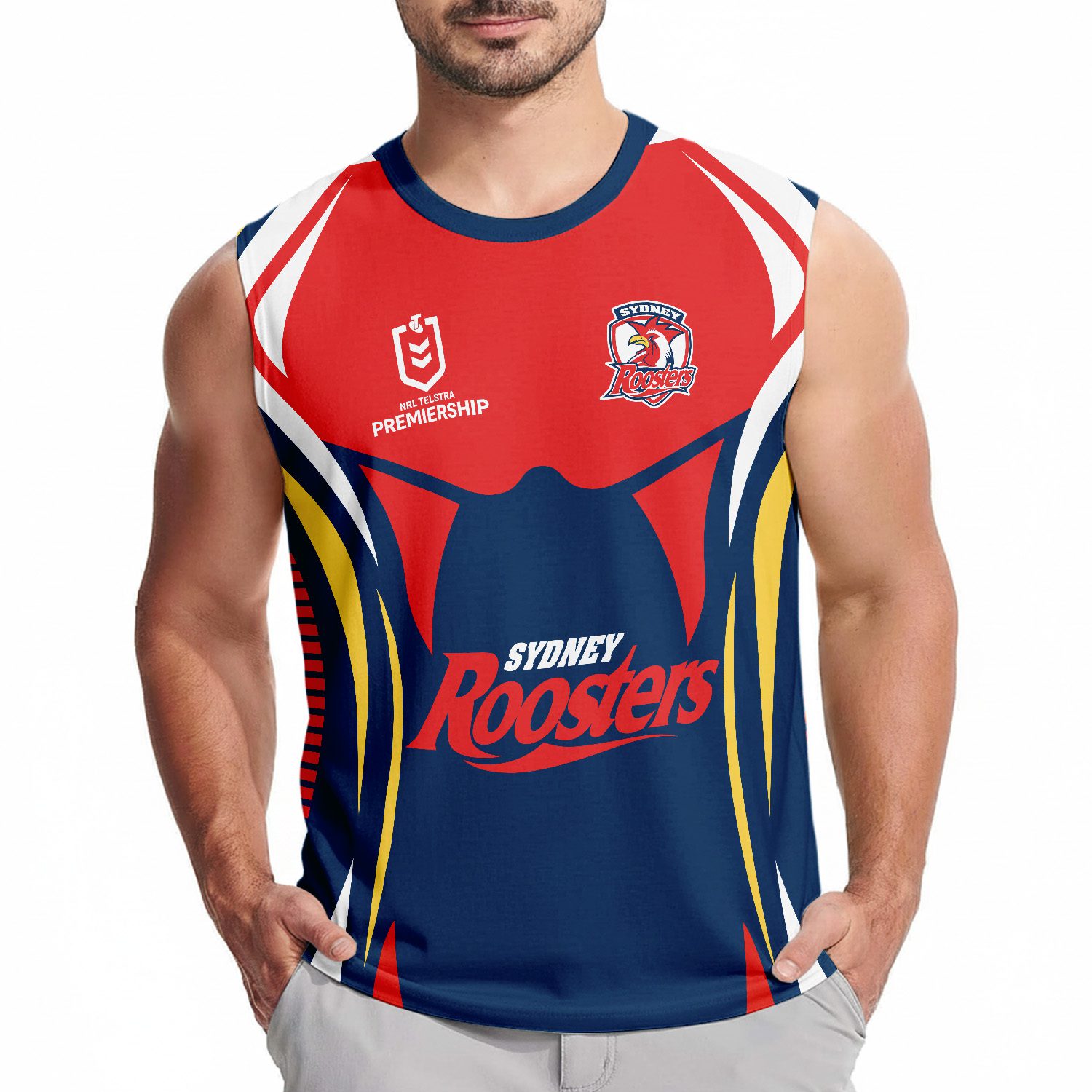 Sydney Roosters Personalized Tank Top Gift For Fans Sydney Roosters Personalized Tank Top Gift For Fans