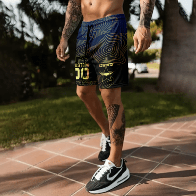 North Queensland Cowboys Personalized Short Pants Gift For Fans