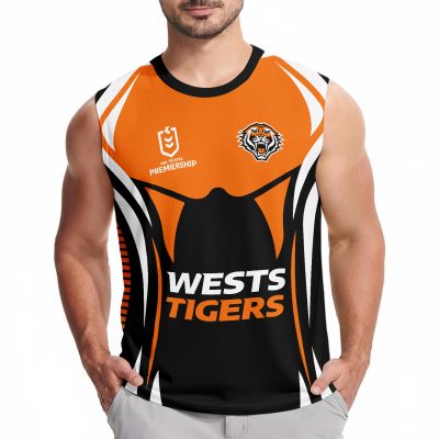 Wests Tigers Personalized Tank Top Gift For Fans