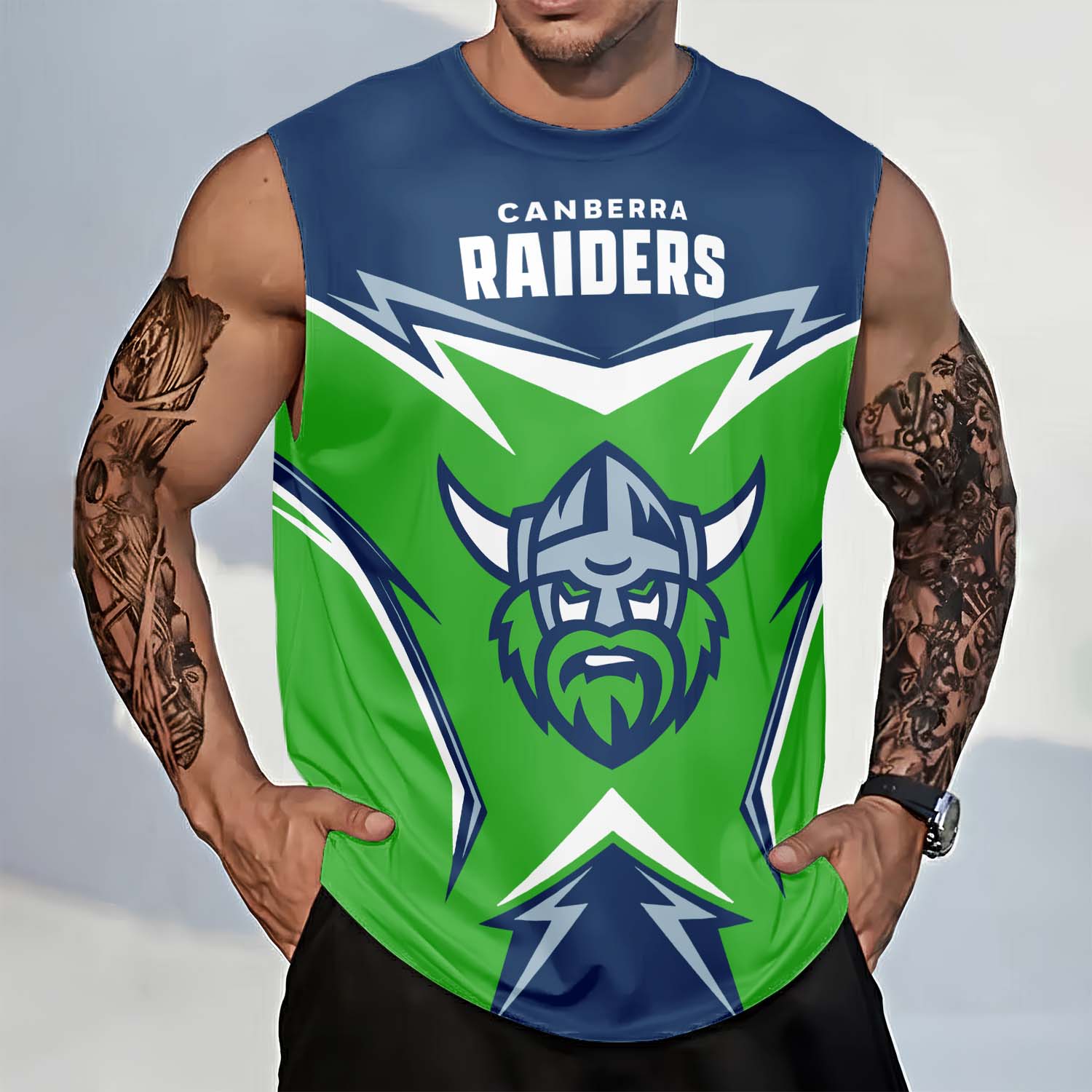 Canberra Raiders Personalized Tank Top Gift For Fans Canberra Raiders Personalized Tank Top Gift For Fans