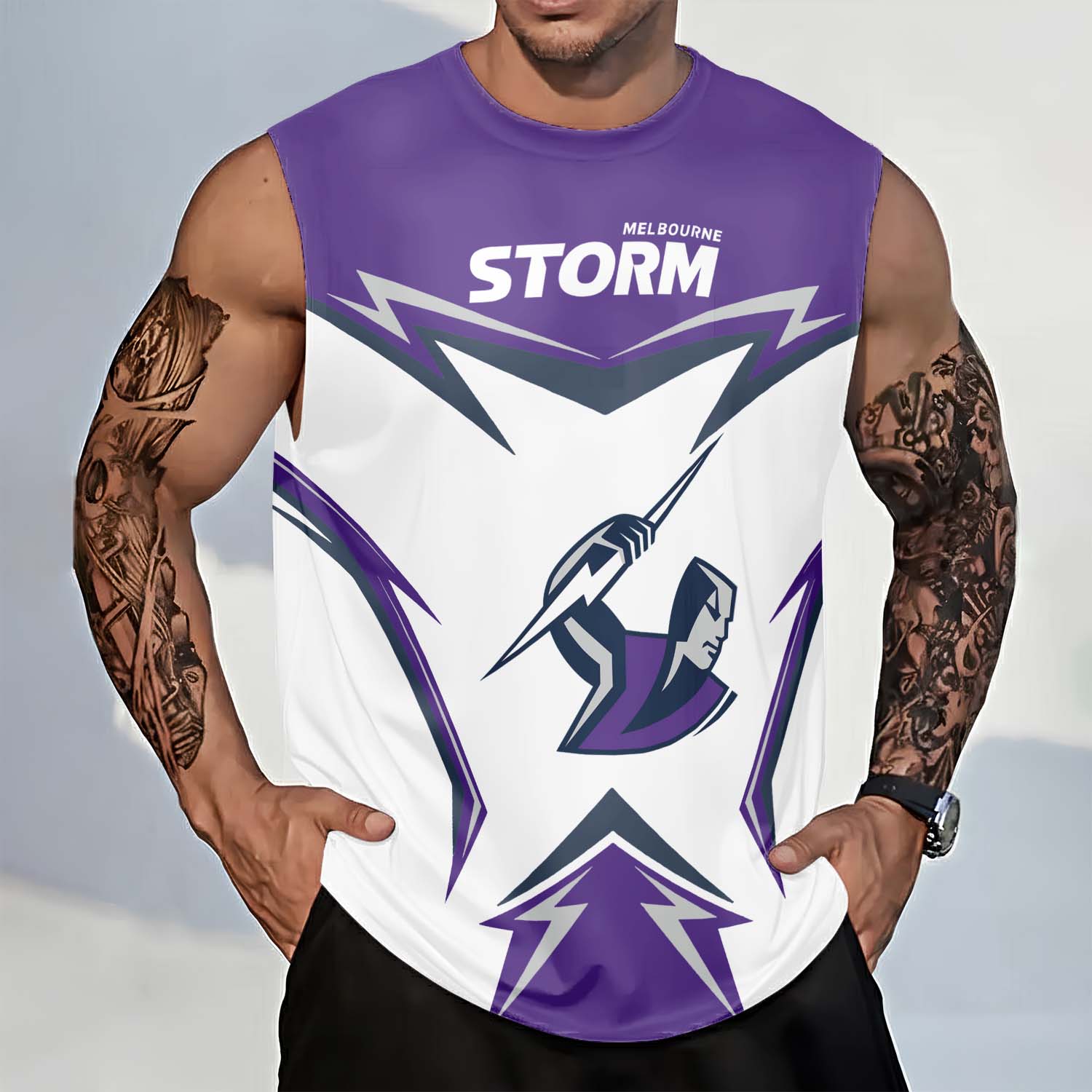 Melbourne Storm Personalized Tank Top Gift For Fans Melbourne Storm Personalized Tank Top Gift For Fans