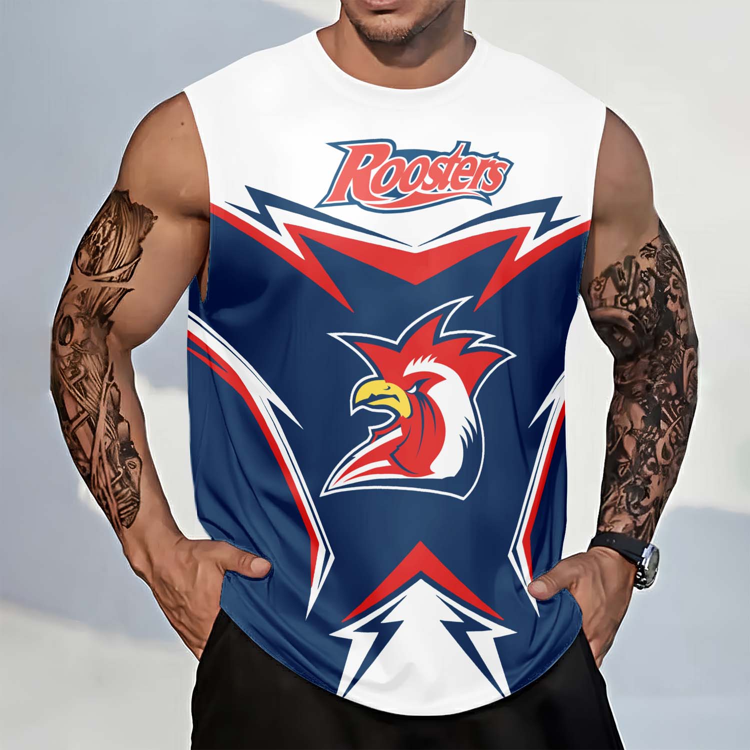 Sydney Roosters Personalized Tank Top Gift For Fans Sydney Roosters Personalized Tank Top Gift For Fans