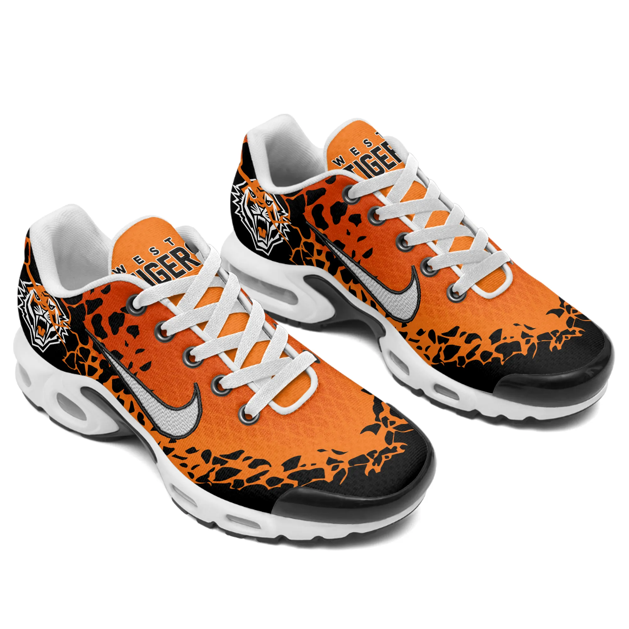 Wests Tigers Sports Air Max Plus Sneakers For Men And Women Wests Tigers Sports Air Max Plus Sneakers For Men And Women