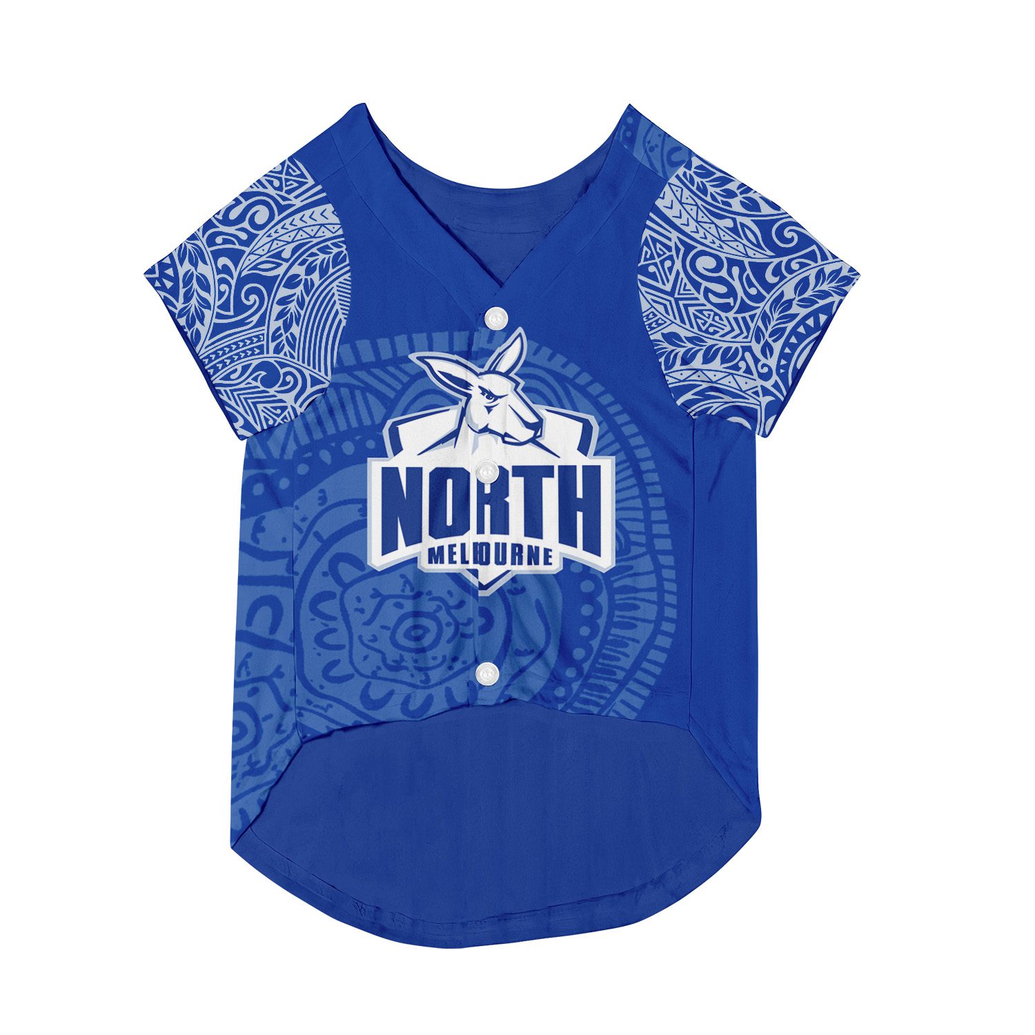 North Melbourne Personalized Pet Baseball Jersey Gift For Fans North Melbourne Personalized Pet Baseball Jersey Gift For Fans