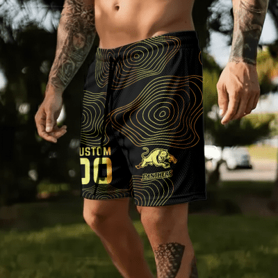 Penrith Panthers Personalized Short Pants Gift For Fans