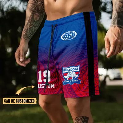 Western Bulldogs Personalized Short Pants Gift For Fans