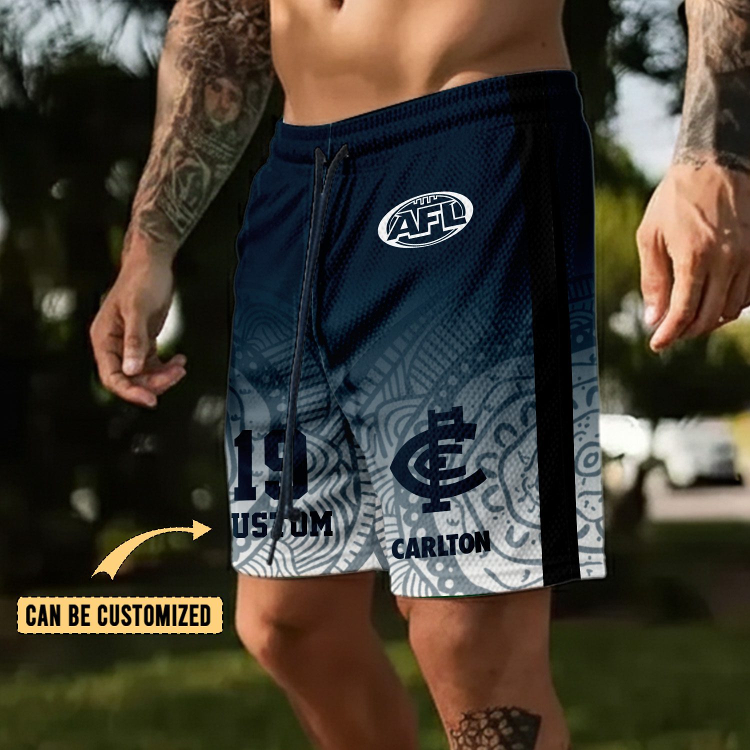 Carlton Blues Personalized Short Pants Gift For Fans Carlton Blues Personalized Short Pants Gift For Fans