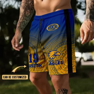 West Coast Eagles Personalized Short Pants Gift For Fans