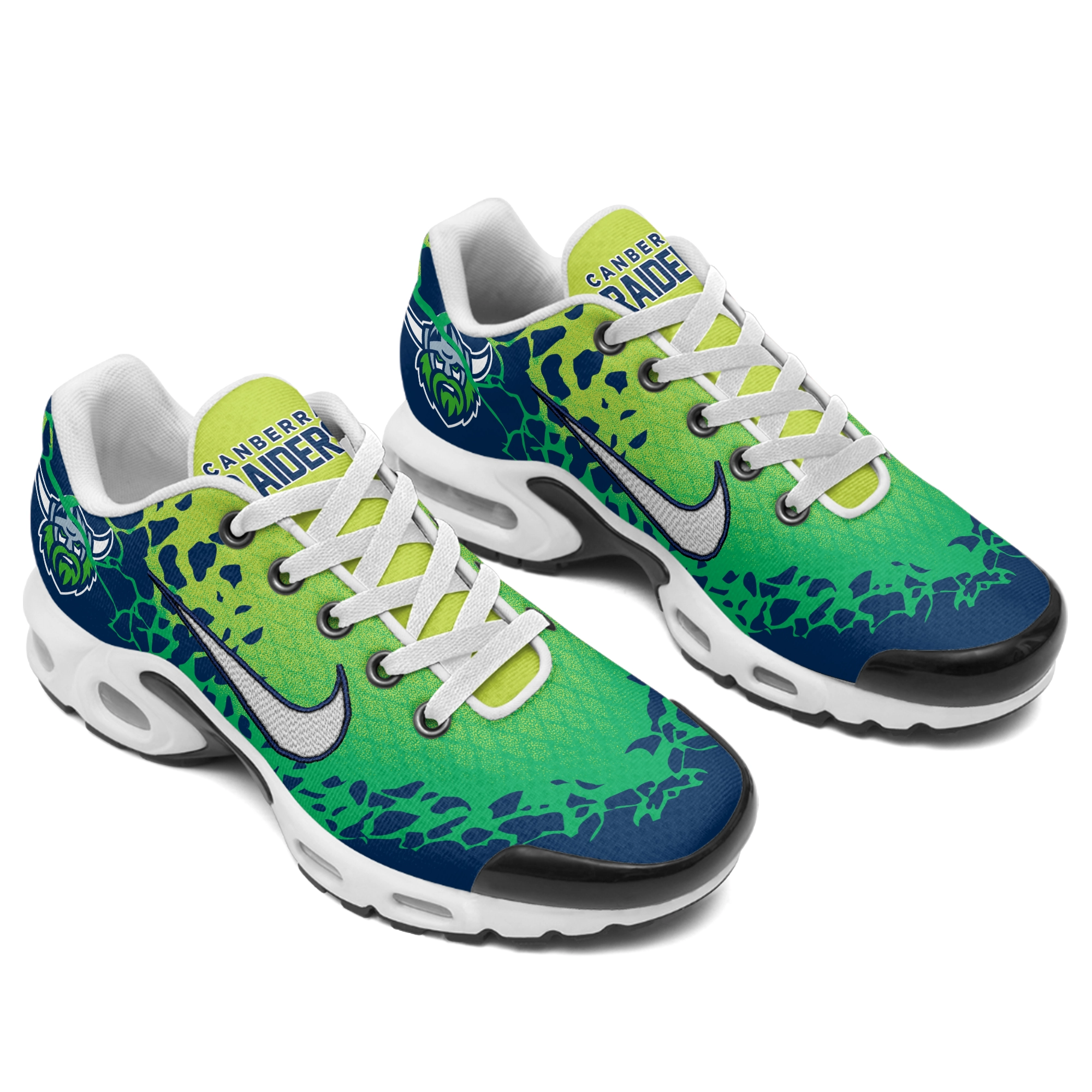Canberra Raiders Sports Air Max Plus Sneakers For Men And Women Canberra Raiders Sports Air Max Plus Sneakers For Men And Women