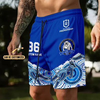 Canterbury-Bankstown Bulldogs Personalized Short Pants Gift For Fans