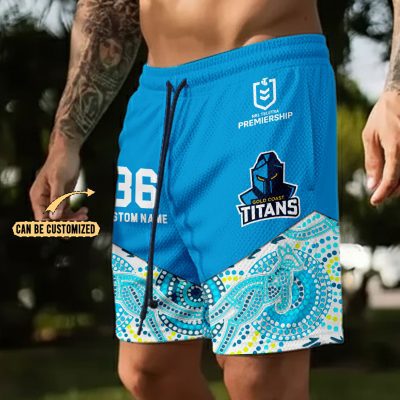 Gold Coast Titans Personalized Short Pants Gift For Fans