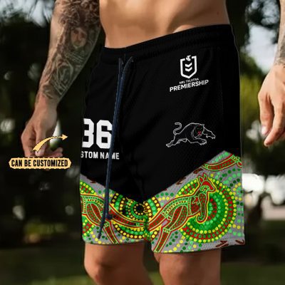 Penrith Panthers Personalized Short Pants Gift For Fans