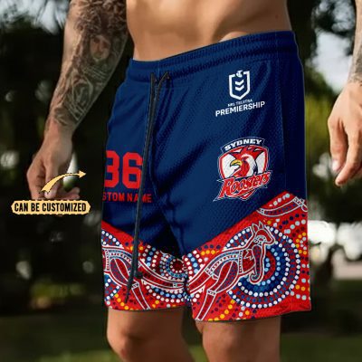 Sydney Roosters Personalized Short Pants Gift For Fans