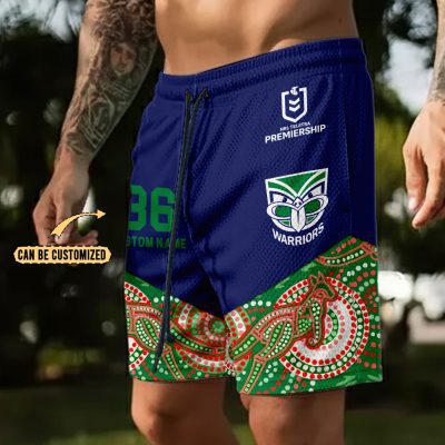 New Zealand Warriors Personalized Short Pants Gift For Fans