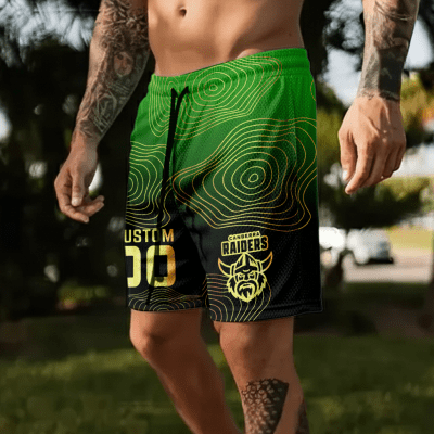 Canberra Raiders Personalized Short Pants Gift For Fans