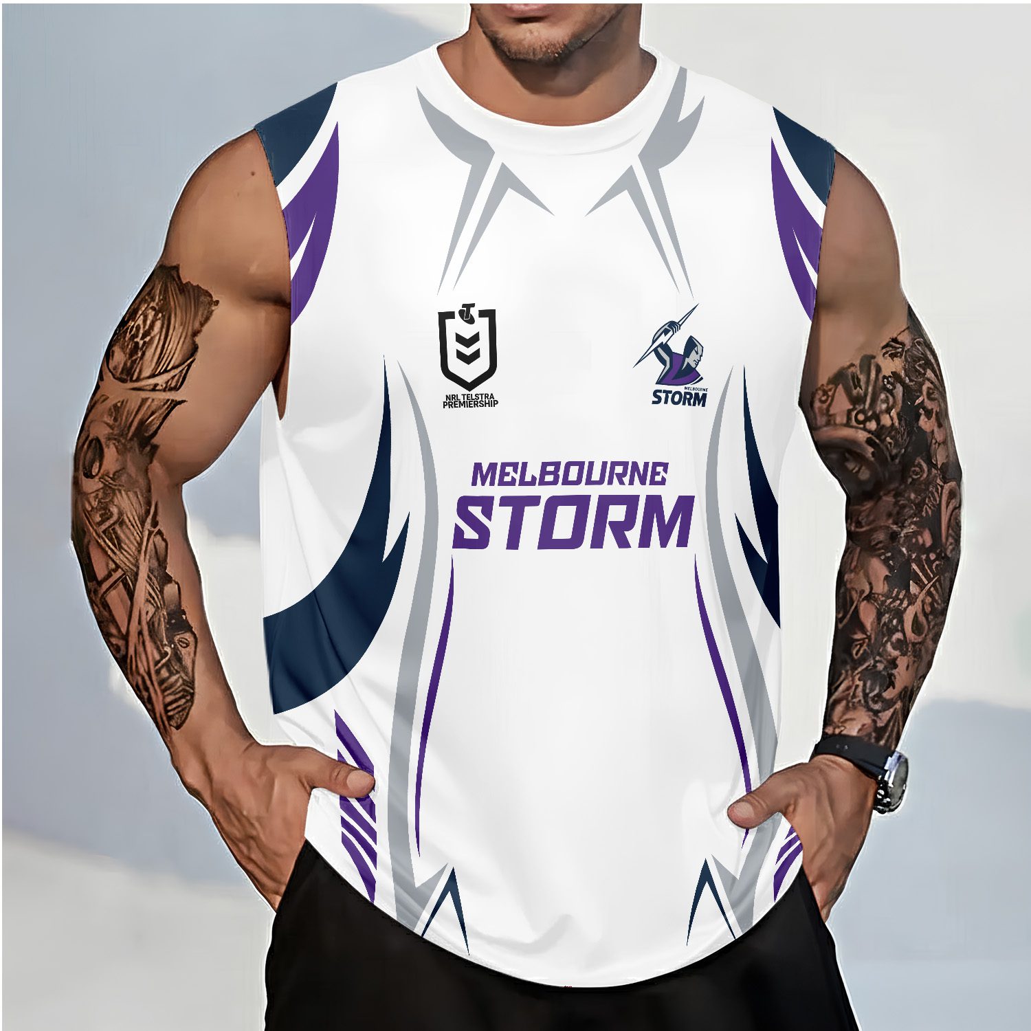 Melbourne Storm Personalized Tank Top Gift For Fans Melbourne Storm Personalized Tank Top Gift For Fans