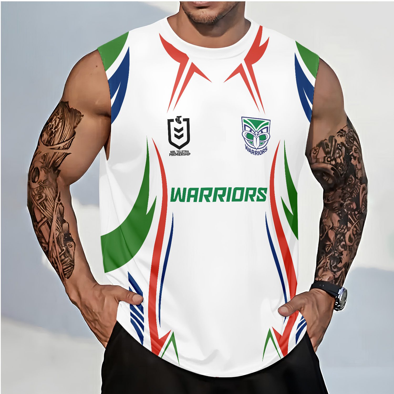 New Zealand Warriors Personalized Tank Top Gift For Fans New Zealand Warriors Personalized Tank Top Gift For Fans