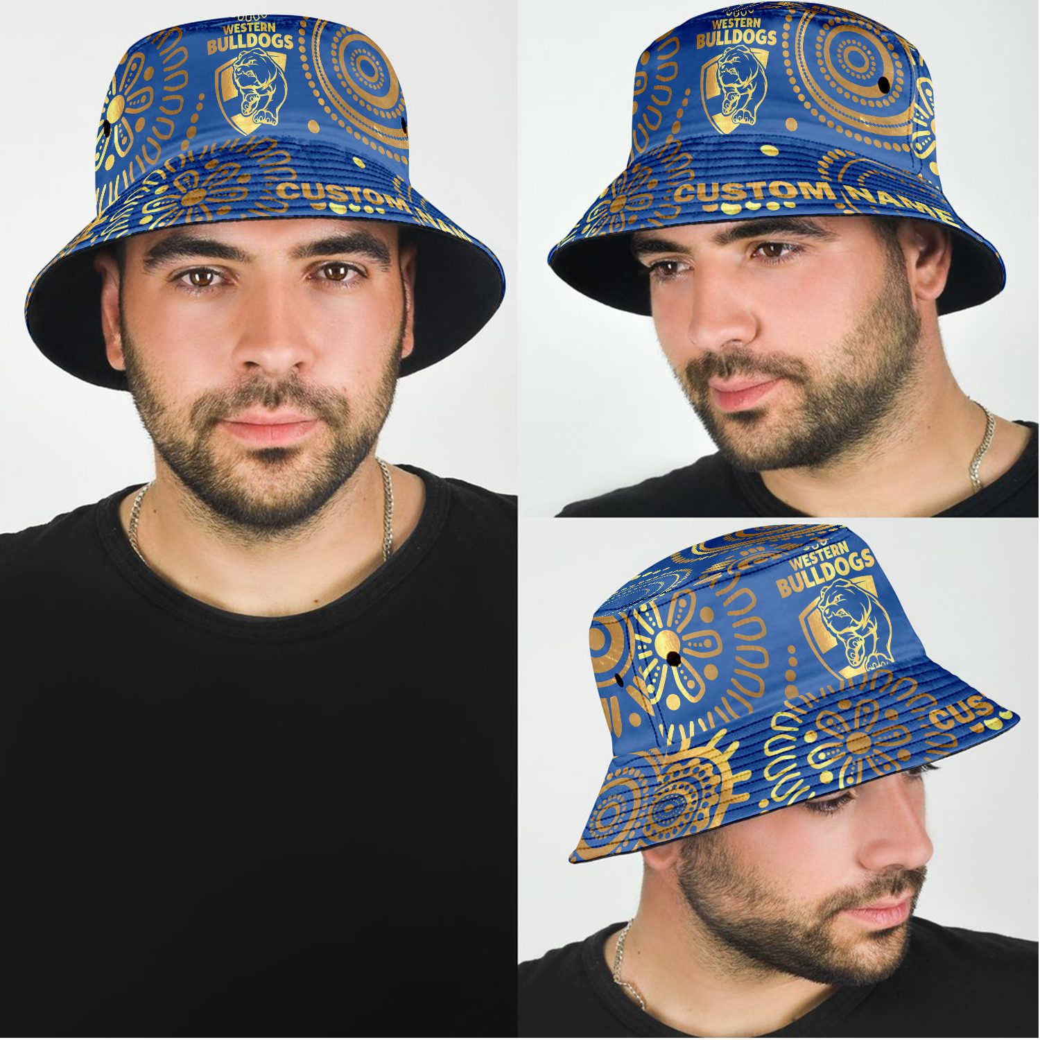 Western Bulldogs Sports Personalized Bucket Hat Gift For Fans Western Bulldogs Sports Personalized Bucket Hat Gift For Fans