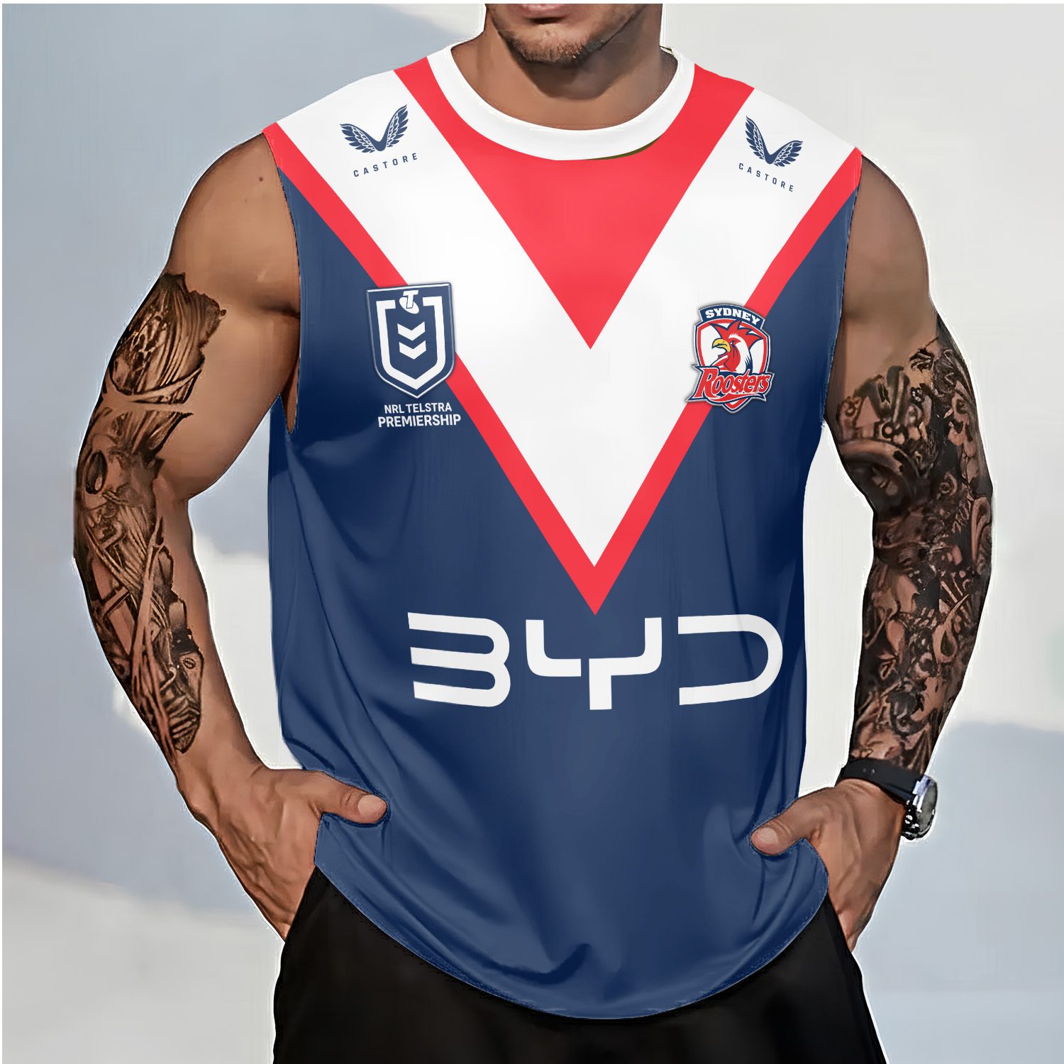 Sydney Roosters Personalized Tank Top Gift For Fans Sydney Roosters Personalized Tank Top Gift For Fans