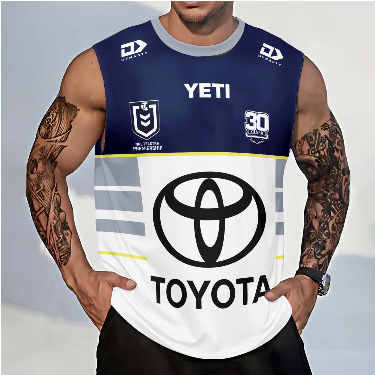 North Queensland Cowboys Personalized Tank Top Gift For Fans North Queensland Cowboys Personalized Tank Top Gift For Fans