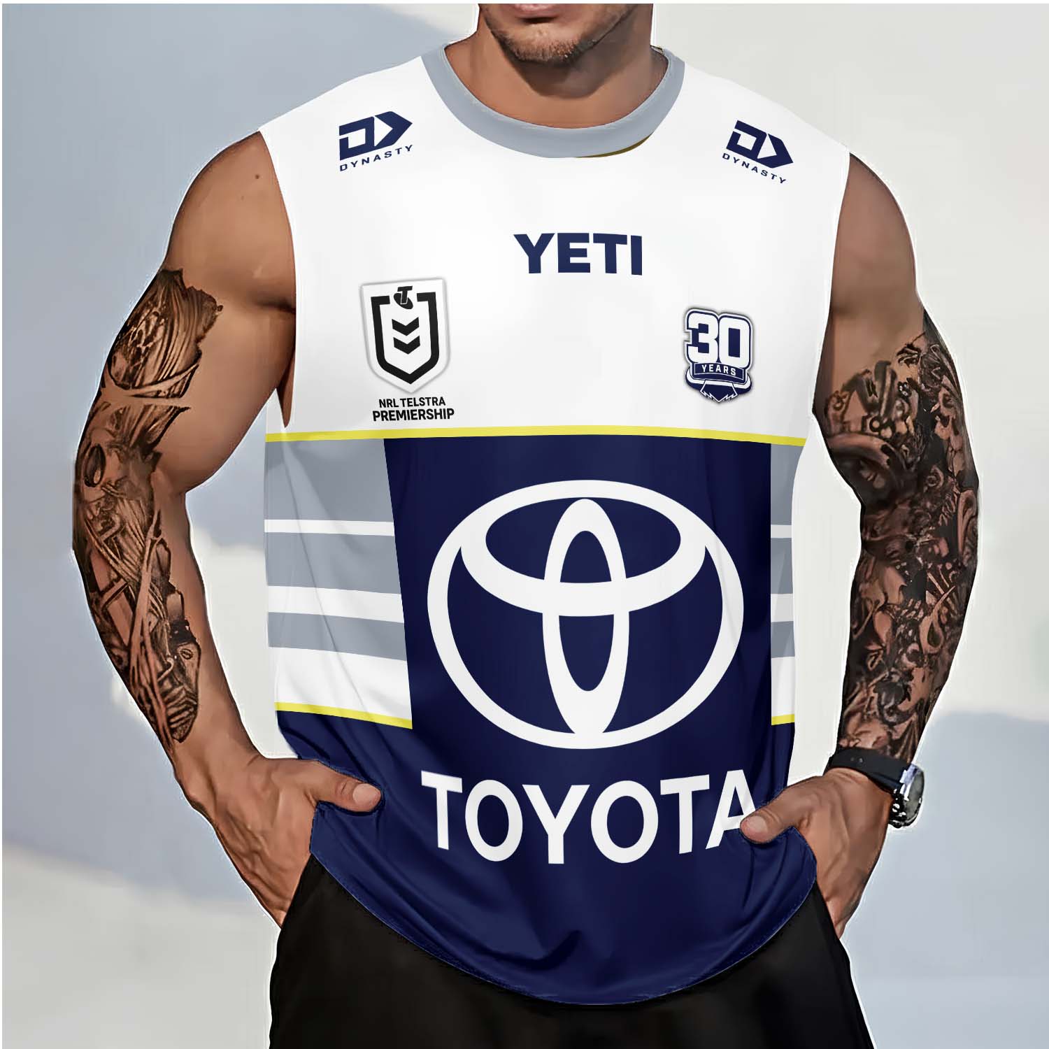 North Queensland Cowboys Personalized Tank Top Gift For Fans North Queensland Cowboys Personalized Tank Top Gift For Fans