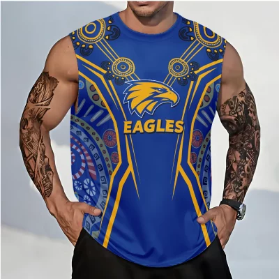 West Coast Eagles Personalized Tank Top Gift For Fans
