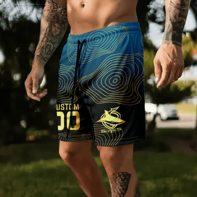 Cronulla-Sutherland Sharks Personalized Short Pants Gift For Fans
