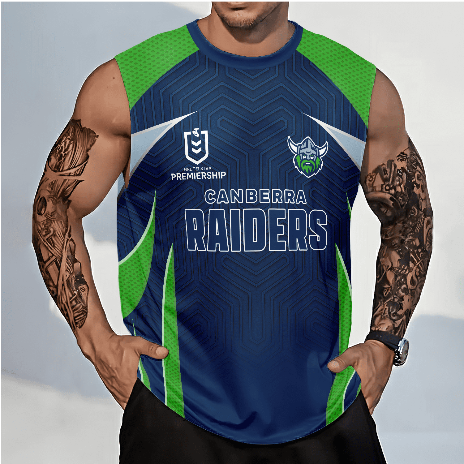 Canberra Raiders Personalized Tank Top Gift For Fans Canberra Raiders Personalized Tank Top Gift For Fans