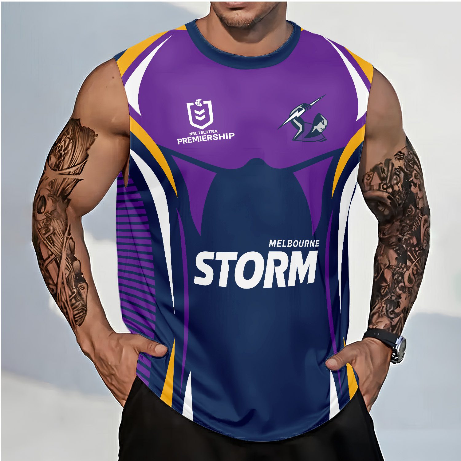 Melbourne Storm Personalized Tank Top Gift For Fans Melbourne Storm Personalized Tank Top Gift For Fans