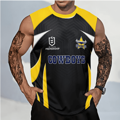 North Queensland Cowboys Personalized Tank Top Gift For Fans