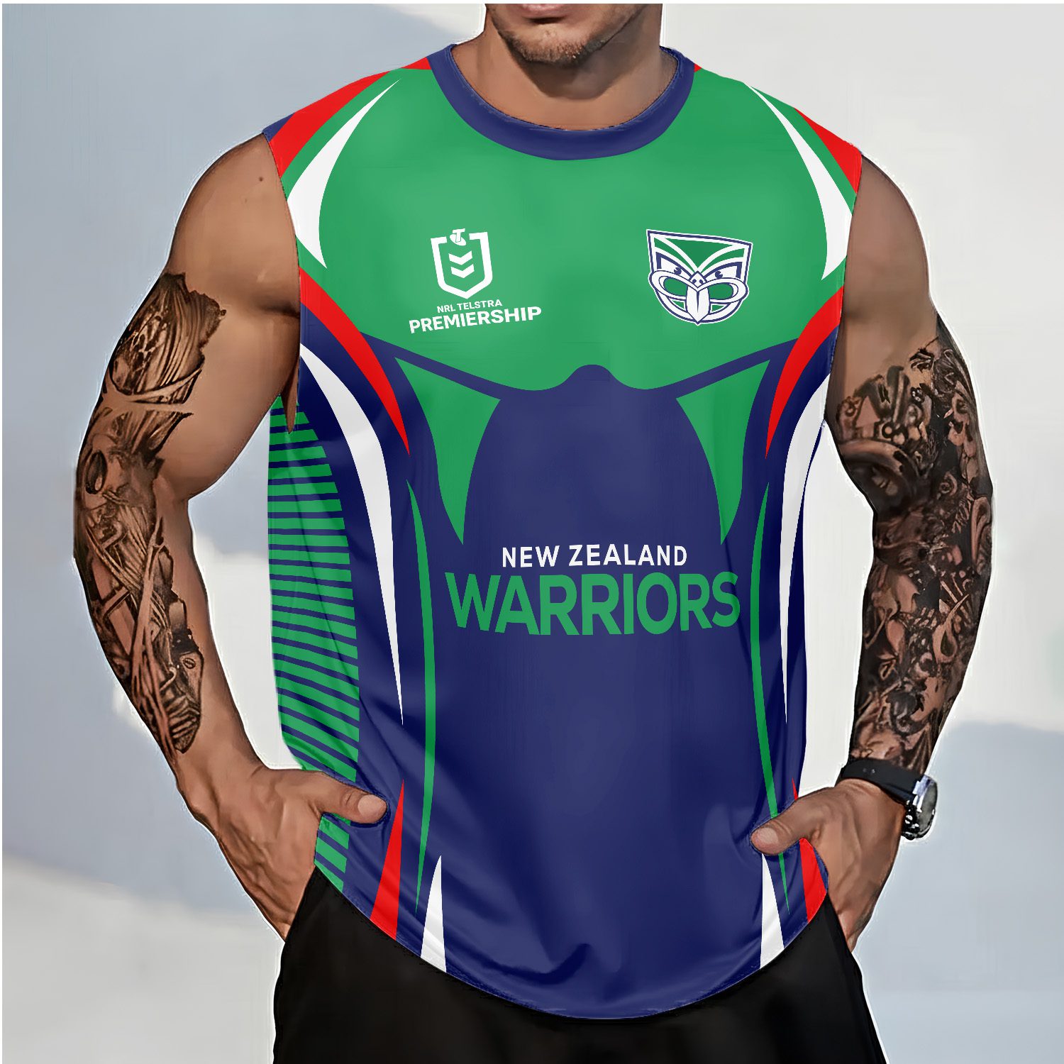 New Zealand Warriors Personalized Tank Top Gift For Fans New Zealand Warriors Personalized Tank Top Gift For Fans
