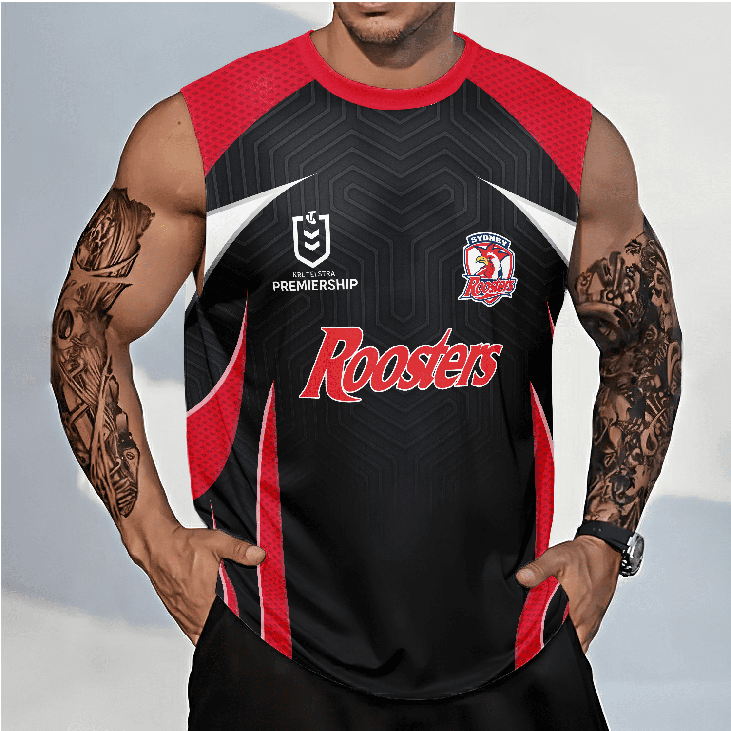 Sydney Roosters Personalized Tank Top Gift For Fans Sydney Roosters Personalized Tank Top Gift For Fans