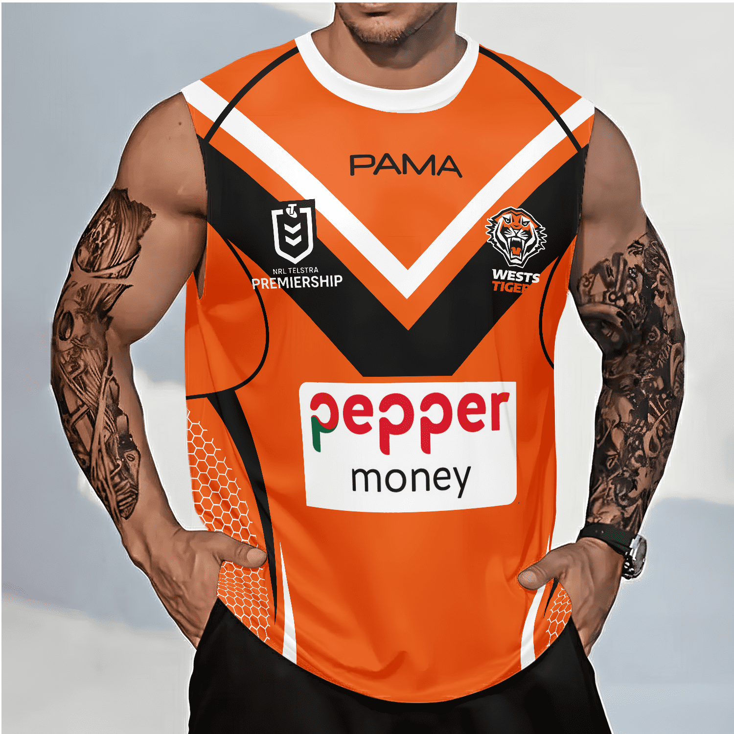 Wests Tigers Personalized Tank Top Gift For Fans Wests Tigers Personalized Tank Top Gift For Fans