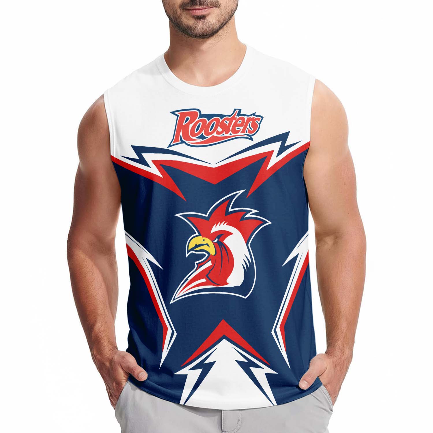 Sydney Roosters Personalized Tank Top Gift For Fans Sydney Roosters Personalized Tank Top Gift For Fans