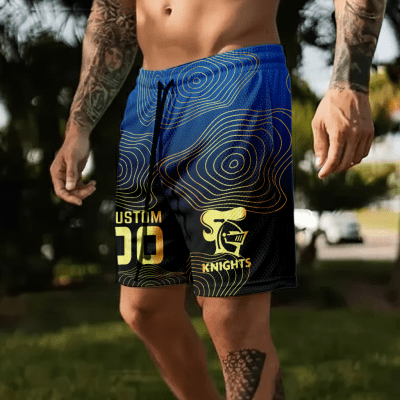 Newcastle Knights Personalized Short Pants Gift For Fans