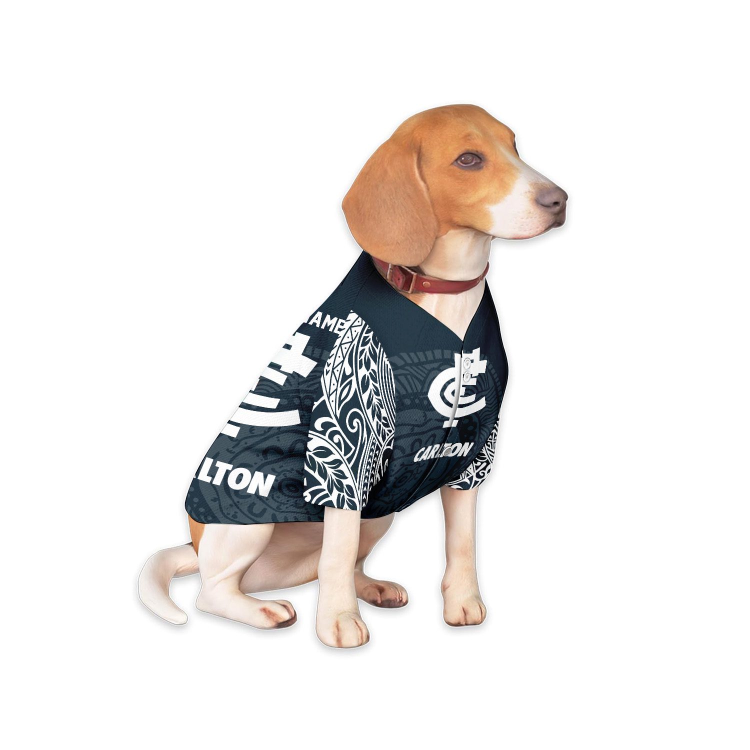 Carlton Blues Personalized Pet Baseball Jersey Gift For Fans Carlton Blues Personalized Pet Baseball Jersey Gift For Fans