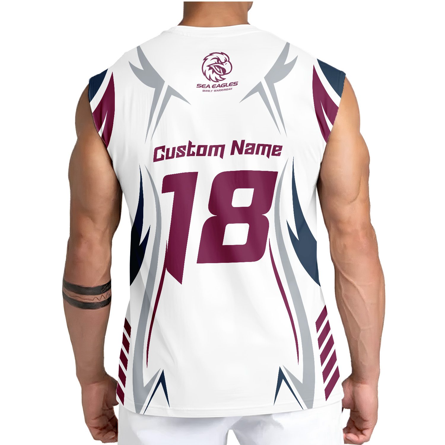 Manly Warringah Sea Eagles Personalized Tank Top Gift For Fans Manly Warringah Sea Eagles Personalized Tank Top Gift For Fans