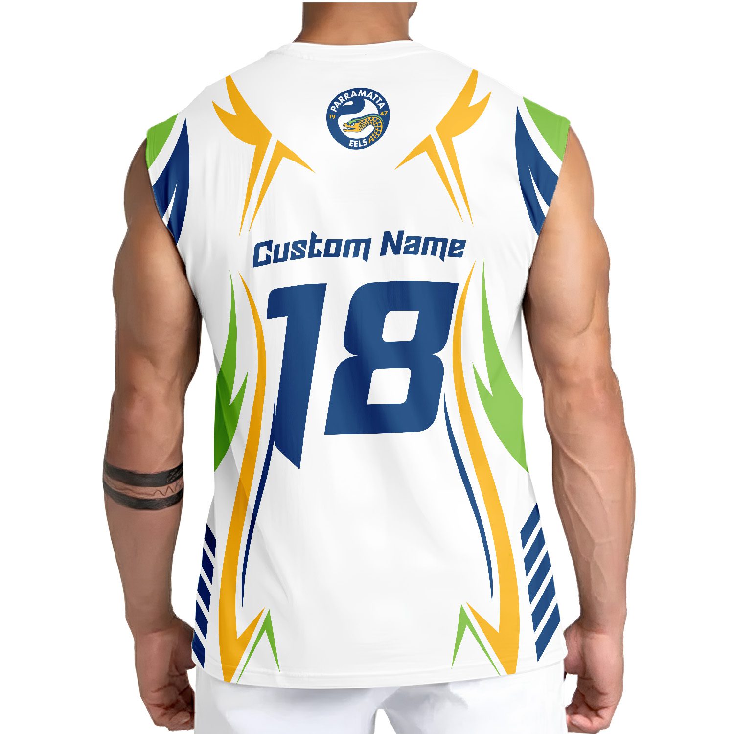 Parramatta Eels Personalized Tank Top Gift For Fans Parramatta Eels Personalized Tank Top Gift For Fans