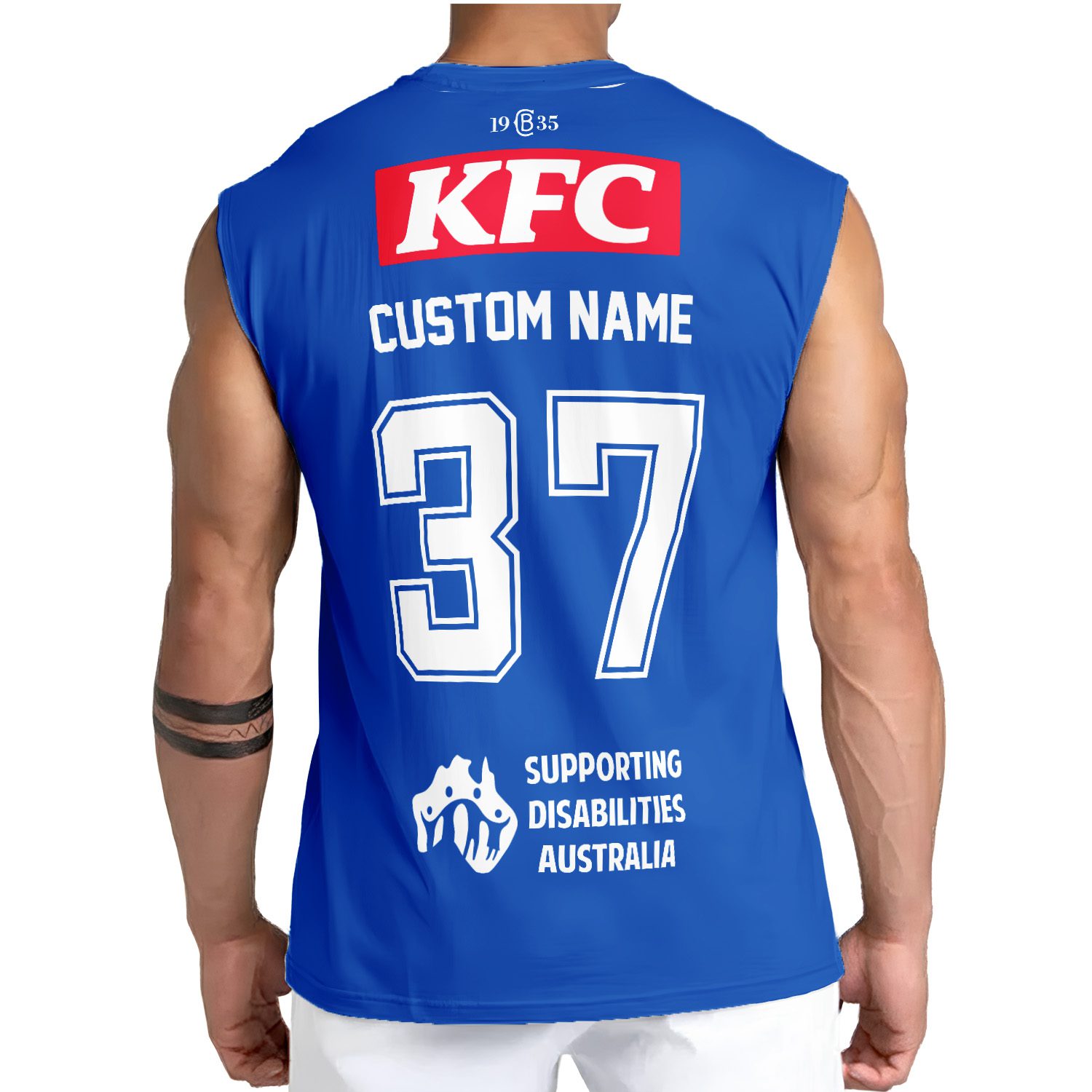 Canterbury-Bankstown Bulldogs Personalized Tank Top Gift For Fans Canterbury-Bankstown Bulldogs Personalized Tank Top Gift For Fans