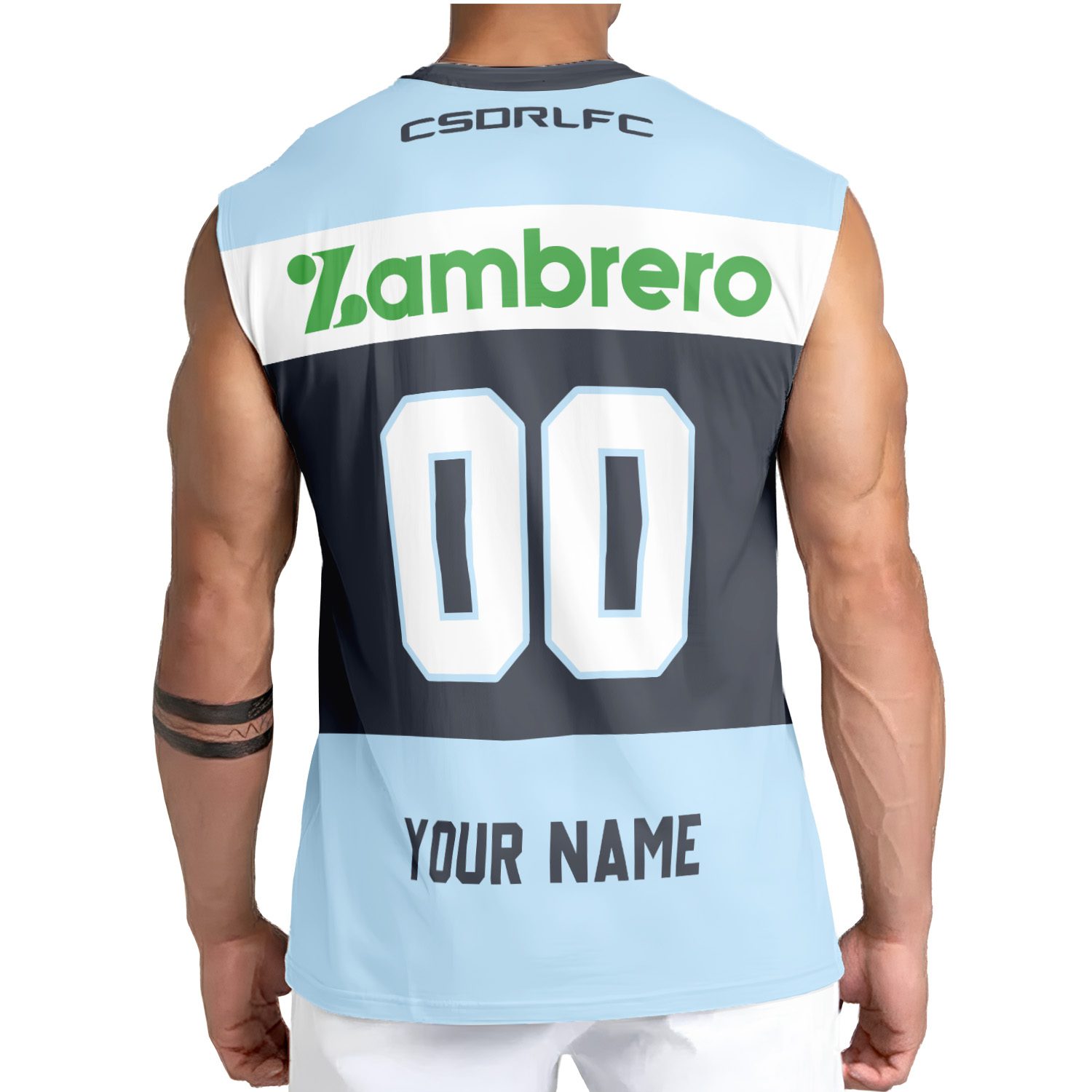 Cronulla-Sutherland Sharks Personalized Tank Top Gift For Fans Cronulla-Sutherland Sharks Personalized Tank Top Gift For Fans